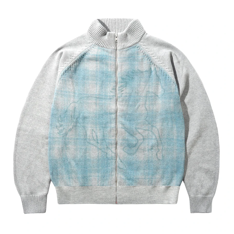 Mustang Zip-Thru Knit Sweater