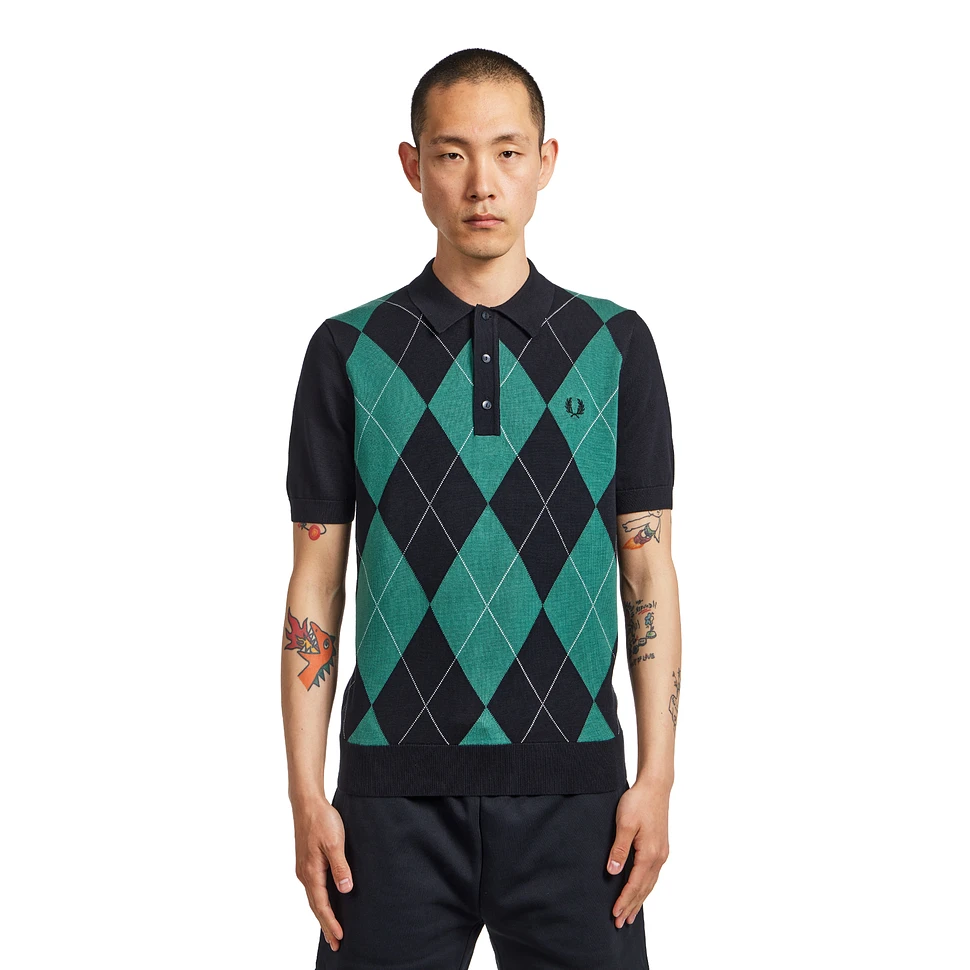 Argyle Knitted Shirt