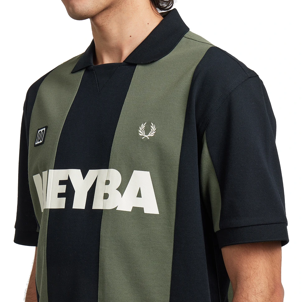 Fred Perry x Meyba - Meyba Cut And Sew Polo Shirt