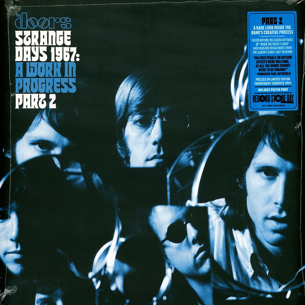 LP Doors Strange Days 1967: A Work In Progress, Part 2 (Blue 8122780549 RHINO 未開封 /00260 Strange Days 1967: A Work In Progress, Part 2 [Turquoise Vinyl
