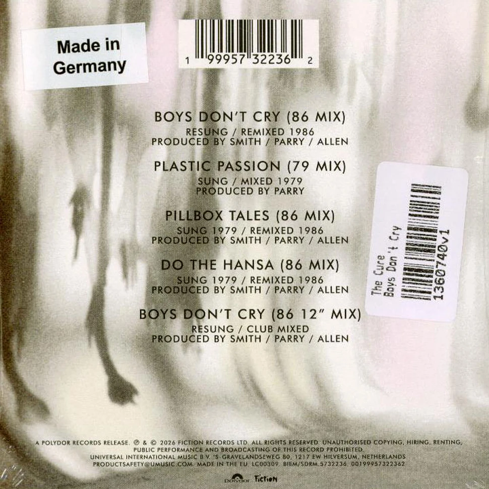 The Cure - Boys Don't Cry