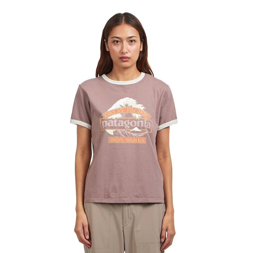 Great Waves Ringer Tee