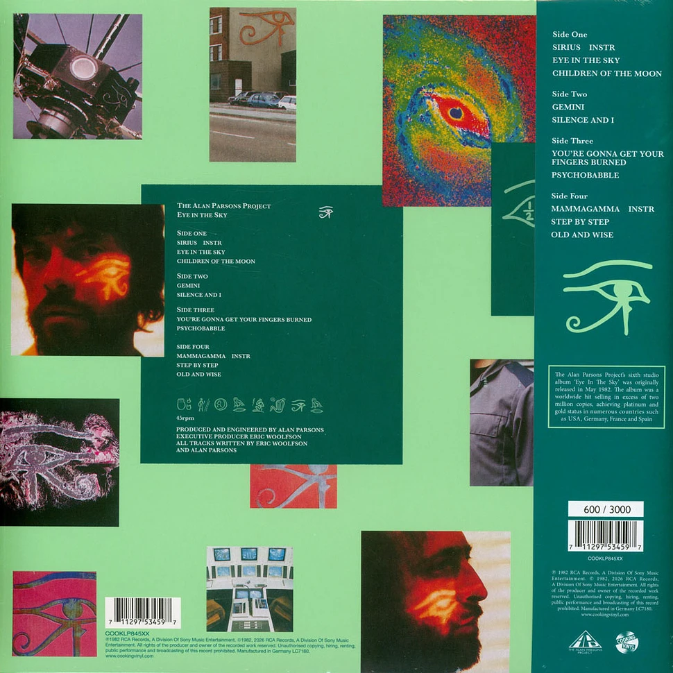 The Alan Parsons Project - Eye In The Sky 45 RPM Audiophile Edition ...