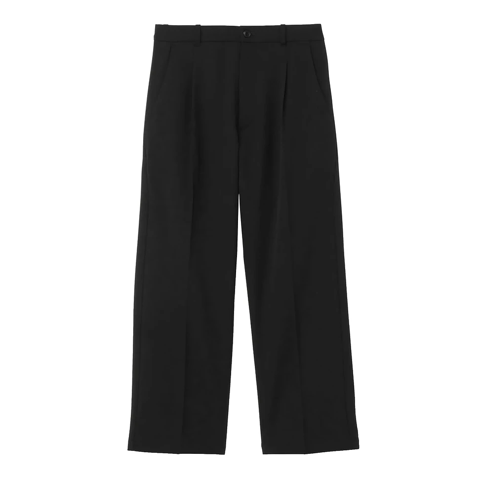 One Tuck Straight Wool Pants
