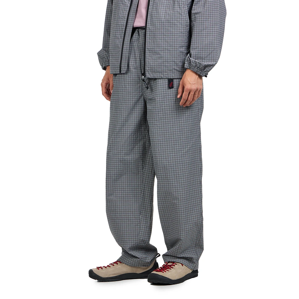 Mini Check Nylon Pants