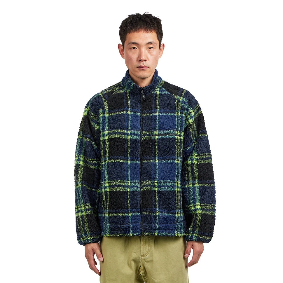 Reversible Sherpa Plaid Jacket