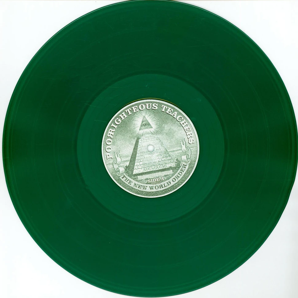 Poor Righteous Teachers - The New World Order Green Vinyl Record