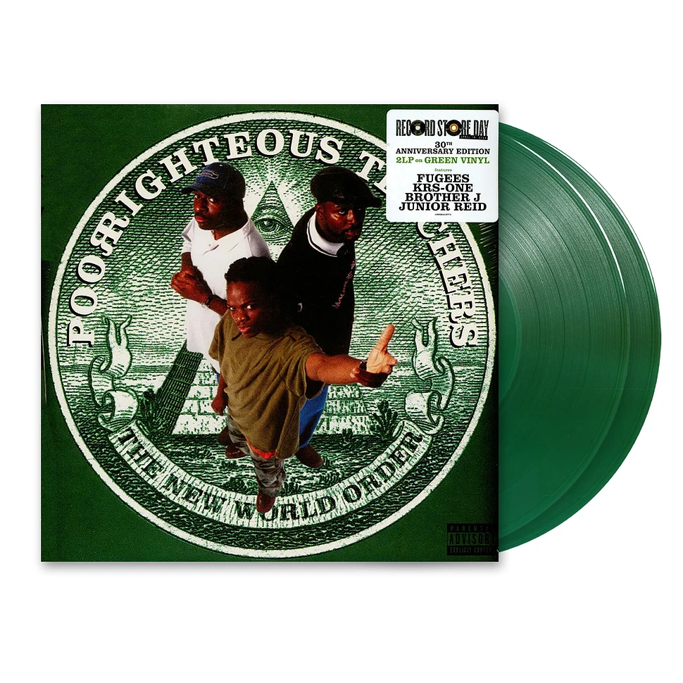 Poor Righteous Teachers - The New World Order Green Vinyl Record