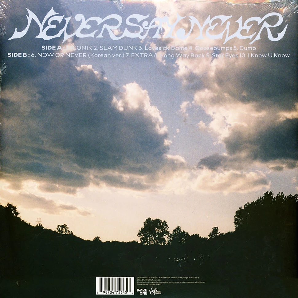 Zerobaseone - Never Say Never Record Store Day 2026 Blue Vinyl