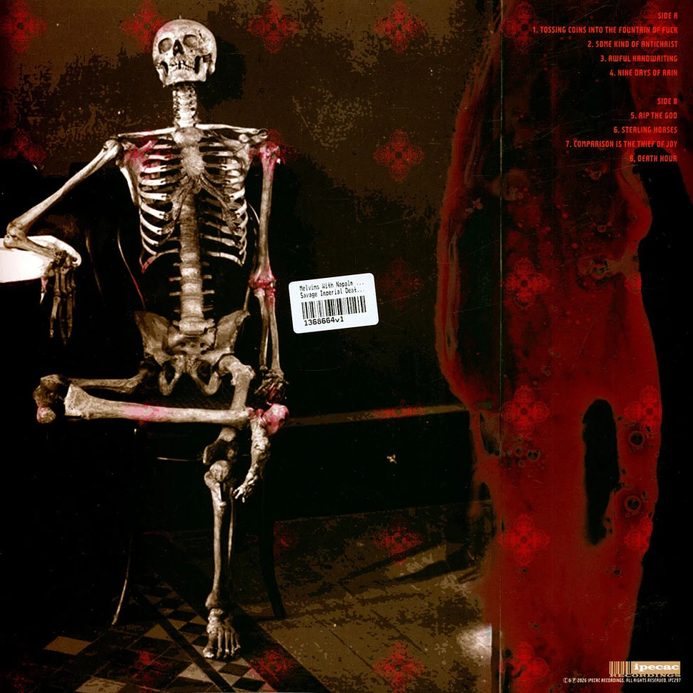 Melvins With Napalm Death - Savage Imperial Death March Black