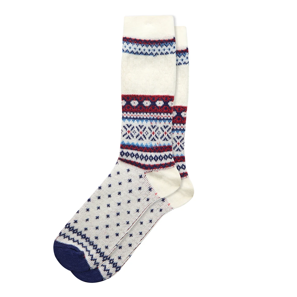 Snow Pattern Links JQ Crew Socks