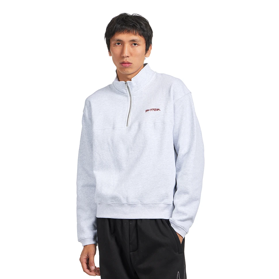 Panel 1/4 Zip Sweater