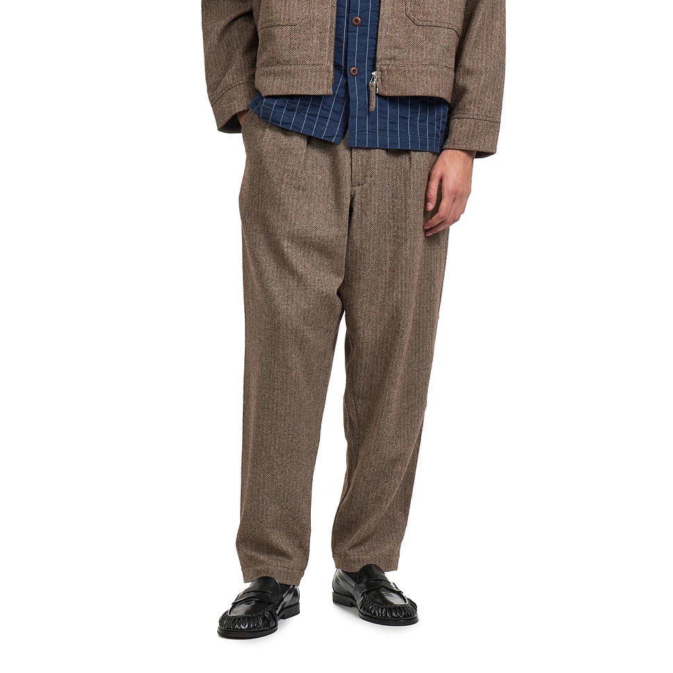 Pleated Track Pant