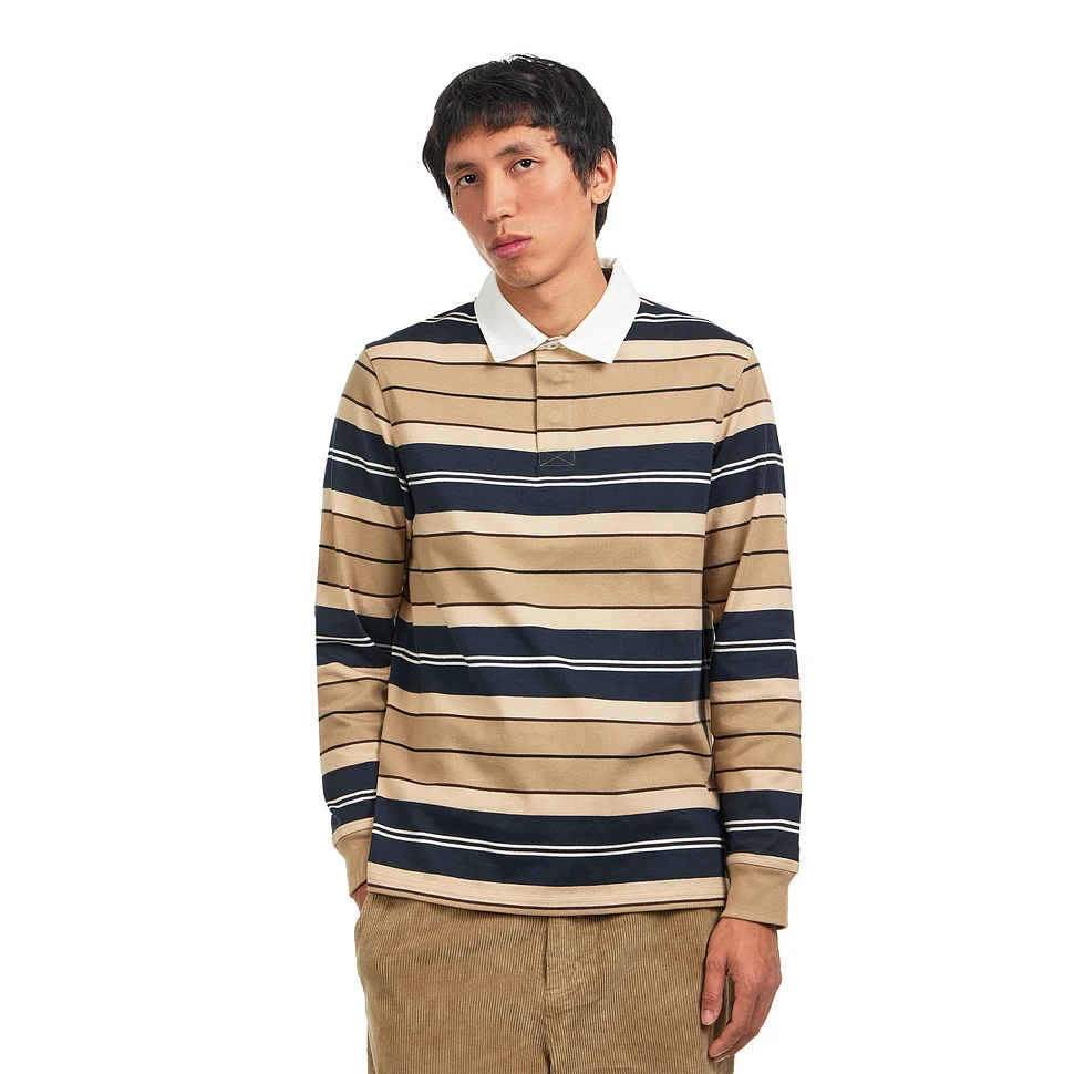 Frith Tartan Stripe Rugby Shirt