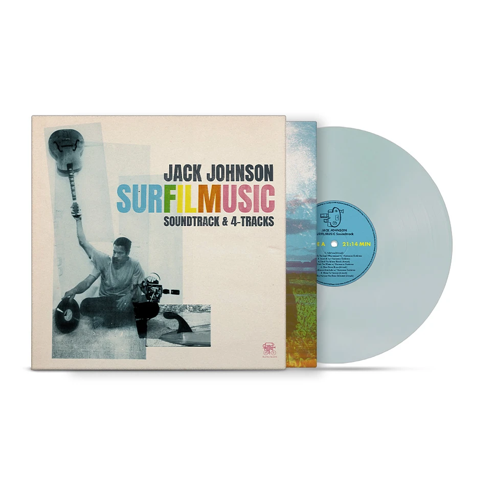 Jack Johnson - Surfilmusic Soda Pop Bottle Blue Vinyl Edition