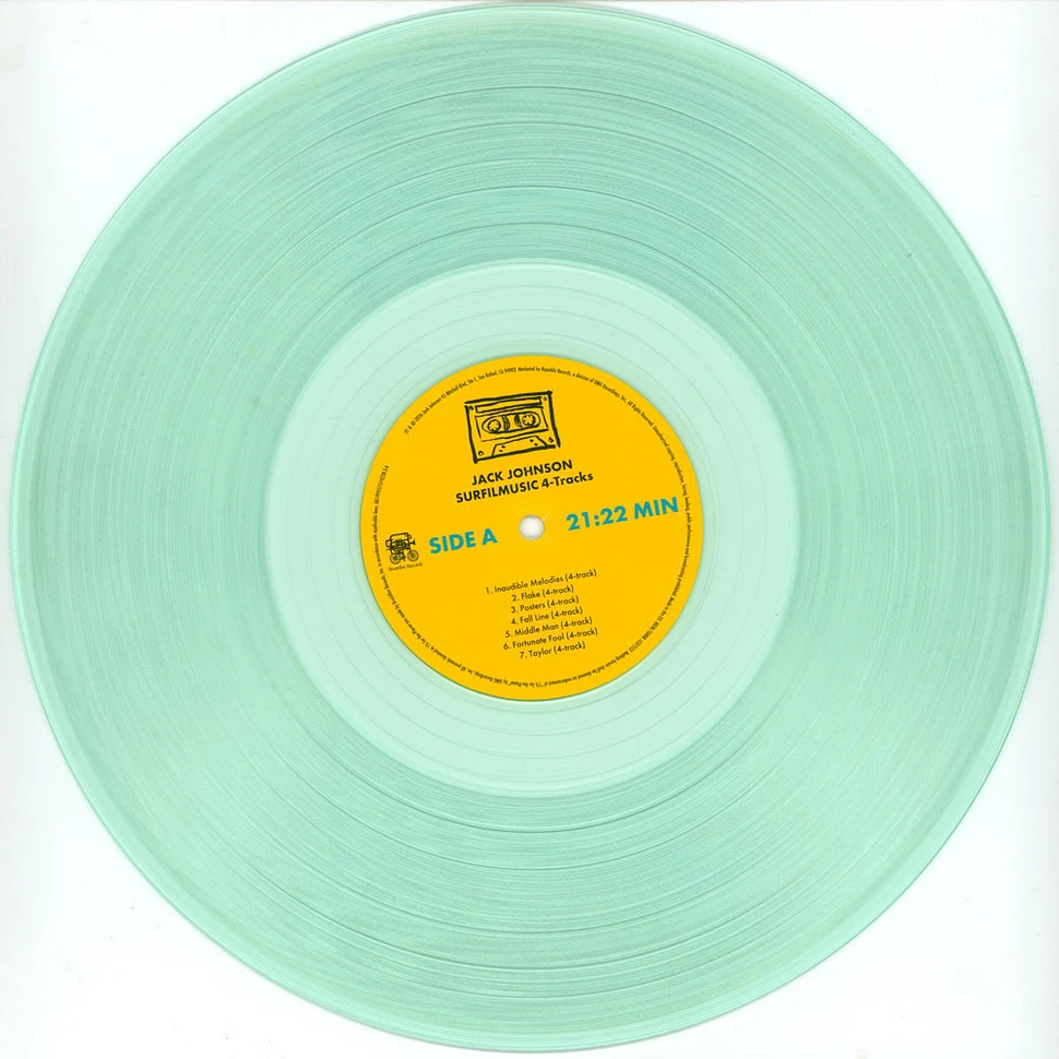 Jack Johnson - Surfilmusic Soda Pop Bottle Blue Vinyl Edition