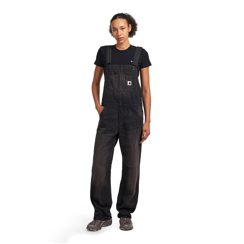 W' Bib Overall Straight "Camano" Denim