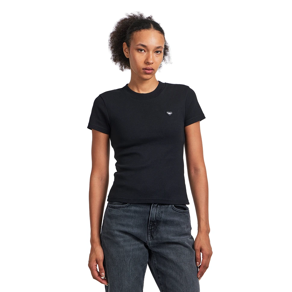 W' S/S Small Heart Patch T-Shirt