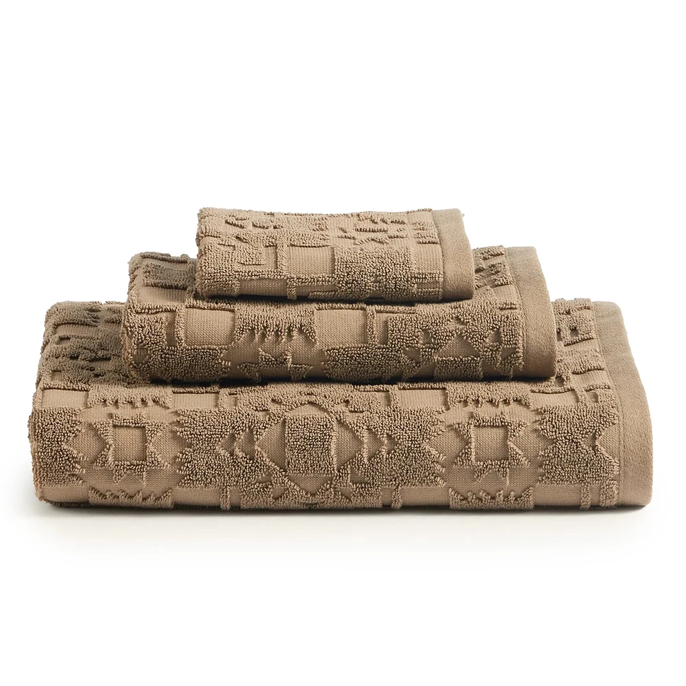 Sculpted Bath Towels