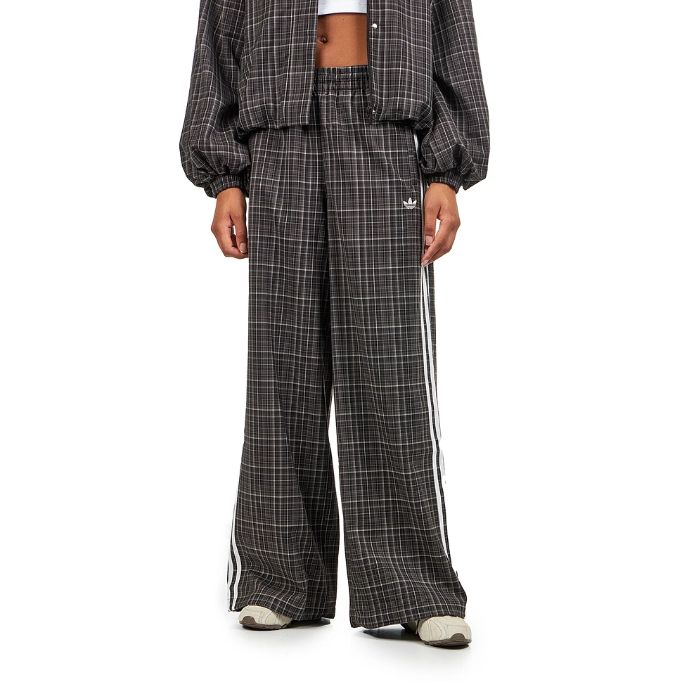 Loose Check Track Pants