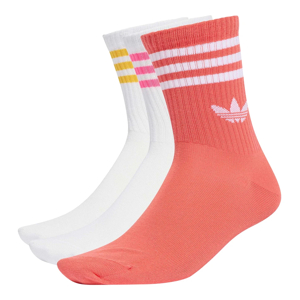 3-Stripes Crew Socks (Pack of 3)