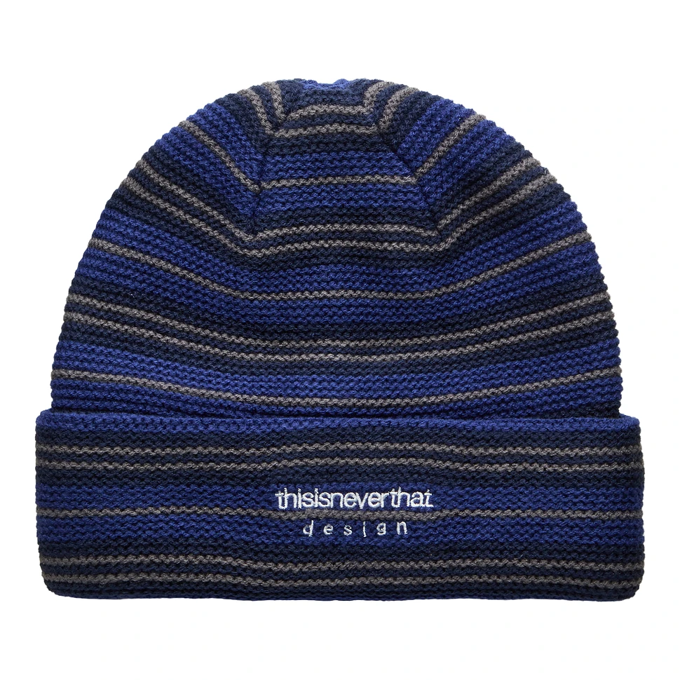 Striped Knit Beanie