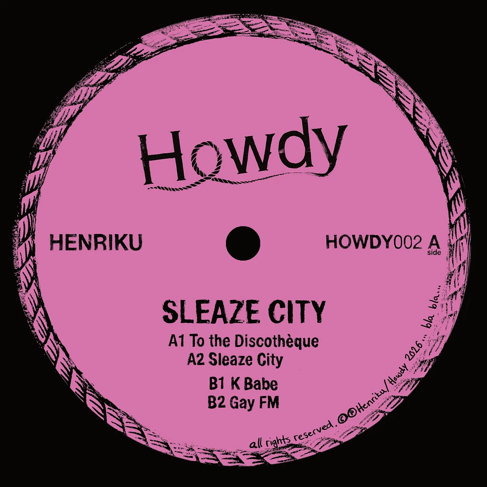 Henriku - Sleaze City