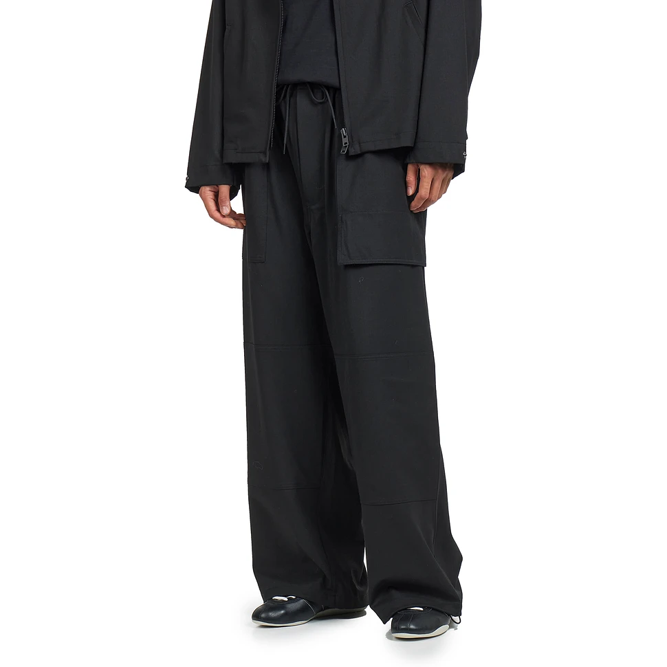 Wool Wide Pants