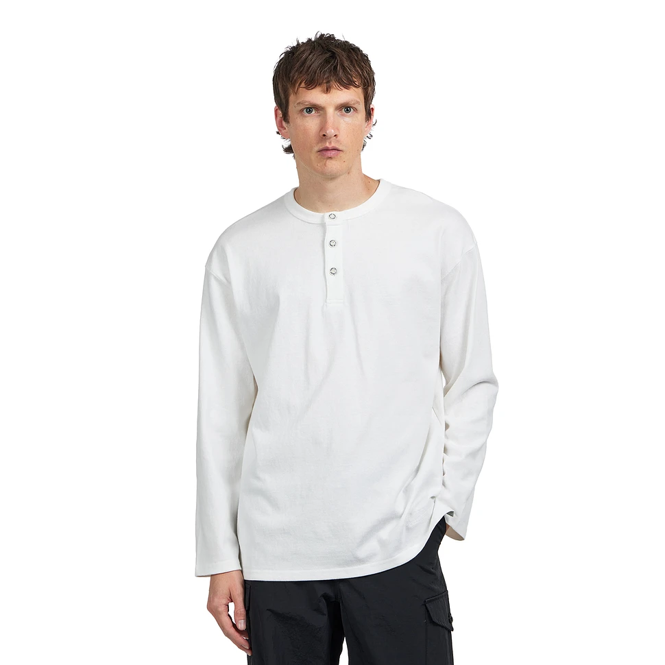 10s Solid Henley Neck Tee