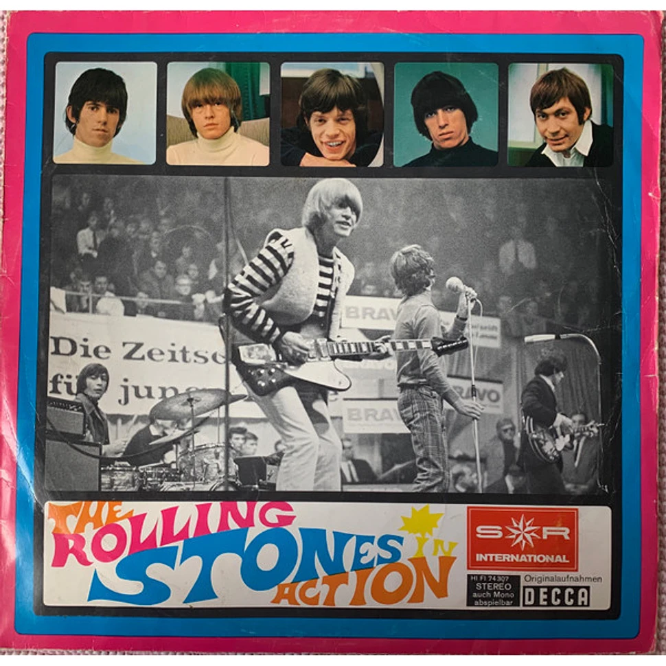 ROLLING STONES IN ACTION ドイツ盤 The Rolling Stones - The Rolling Stones In Action - Vinyl LP - DE