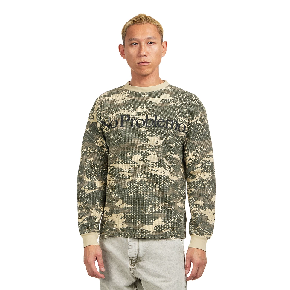 Forest Waffle LS Tee