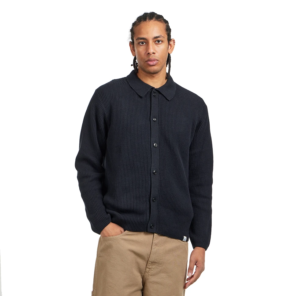 Ribbed Cotton Long Sleeve Shirt