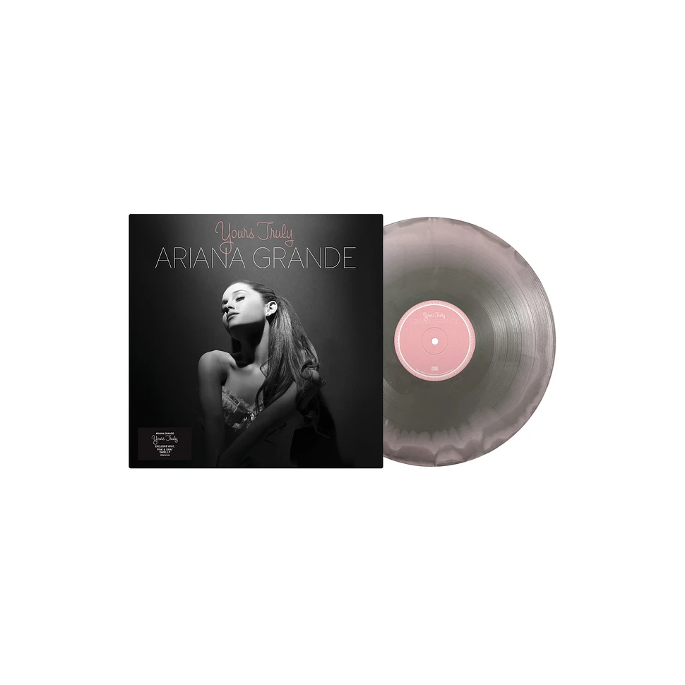 Ariana Grande - Yours Truly HHV GSA Exclusive Pink & Grey Swirl