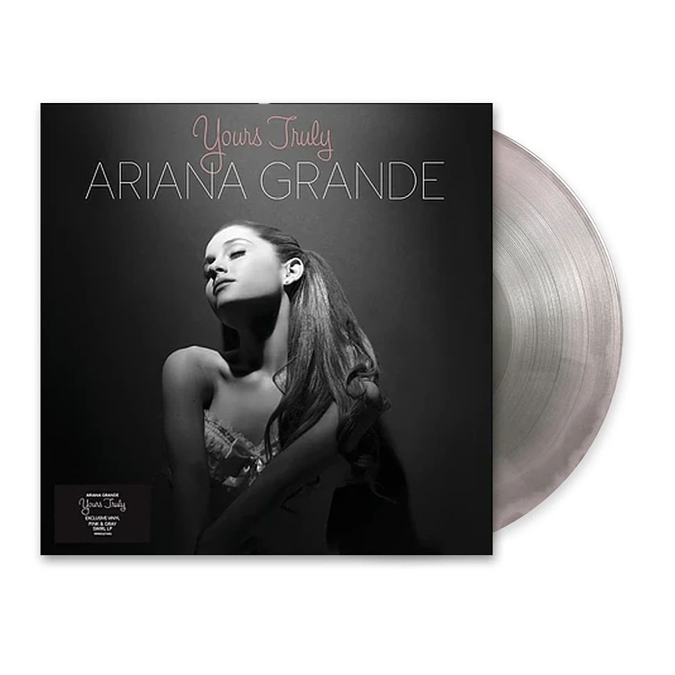Ariana Grande - Yours Truly HHV GSA Exclusive Pink & Grey Swirl