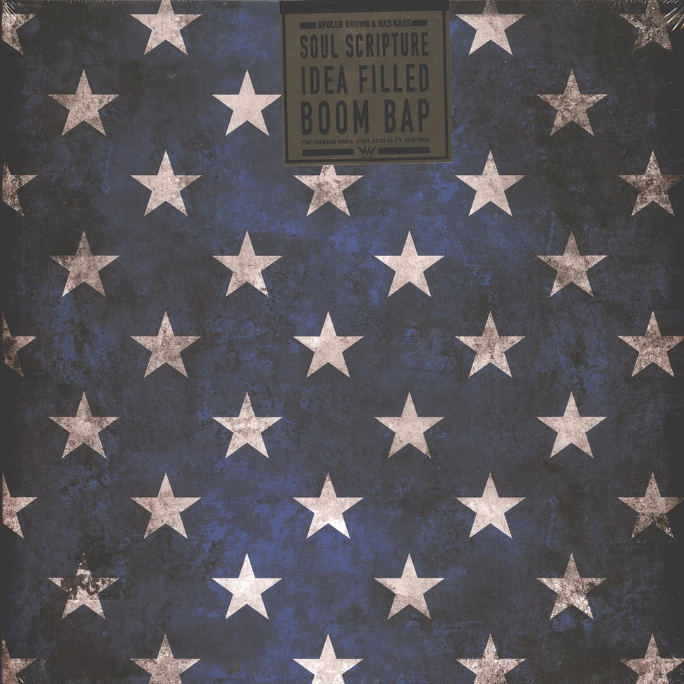 Apollo Brown & Ras Kass - Blasphemy Tri Stripe Red White Blue Vinyl Edition