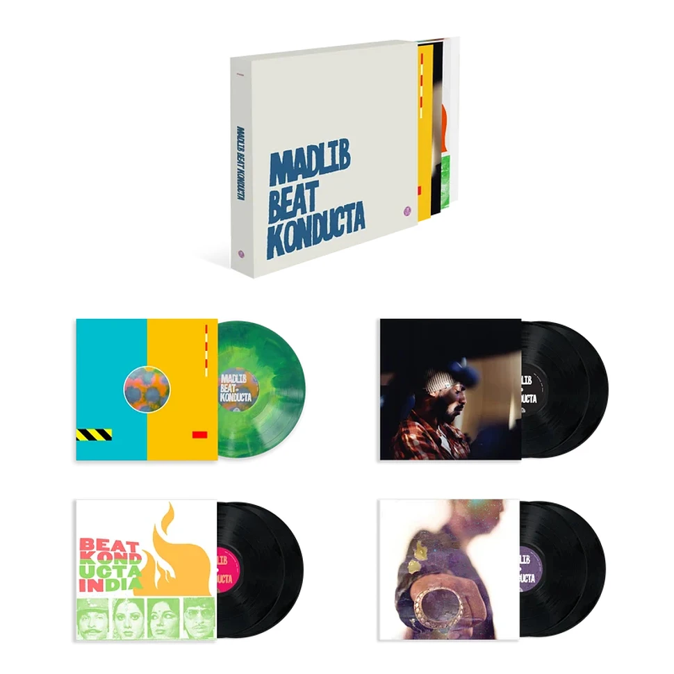 Madlib - The Beat Konducta Limited Vinyl Box Set w/ New Artwork