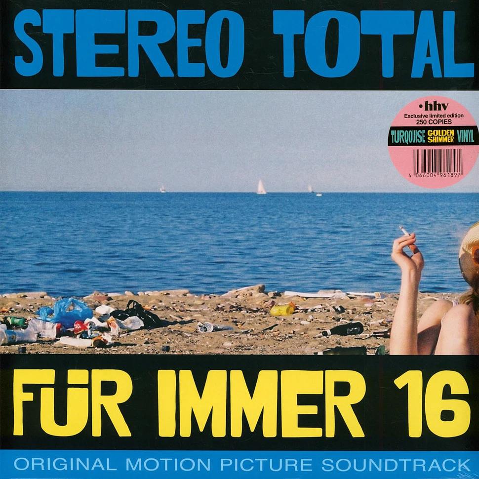 【LP】Stereo Total Stereo Total - OST Für Immer 16 HHV Exclusive Turquoise Golden