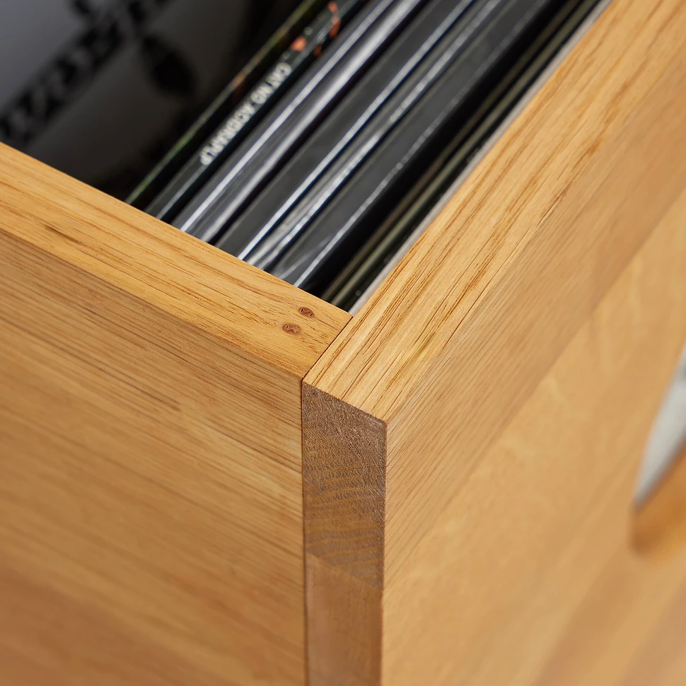 Record Box - Vinyl Showcase Cube for 110x 12" Records