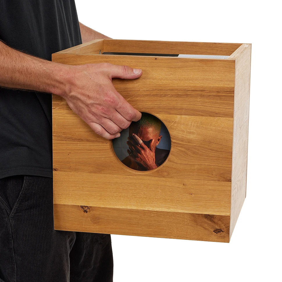 Record Box - Vinyl Showcase Cube for 110x 12" Records