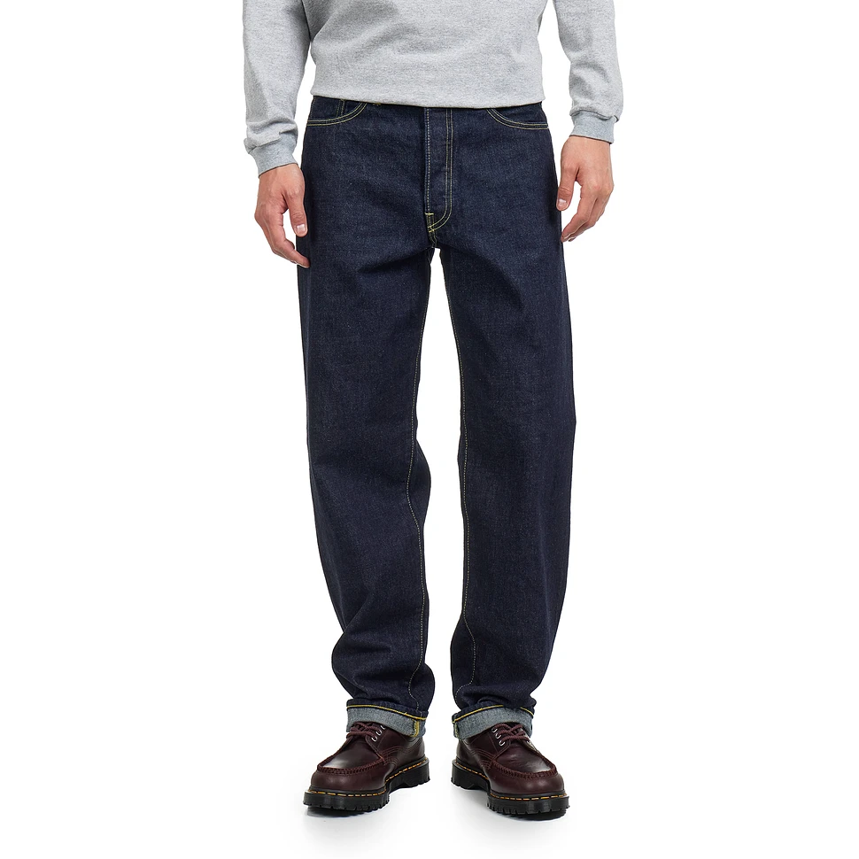 Loose Fit Kaihara, Dark Pure Indigo Rainbow Selvage
