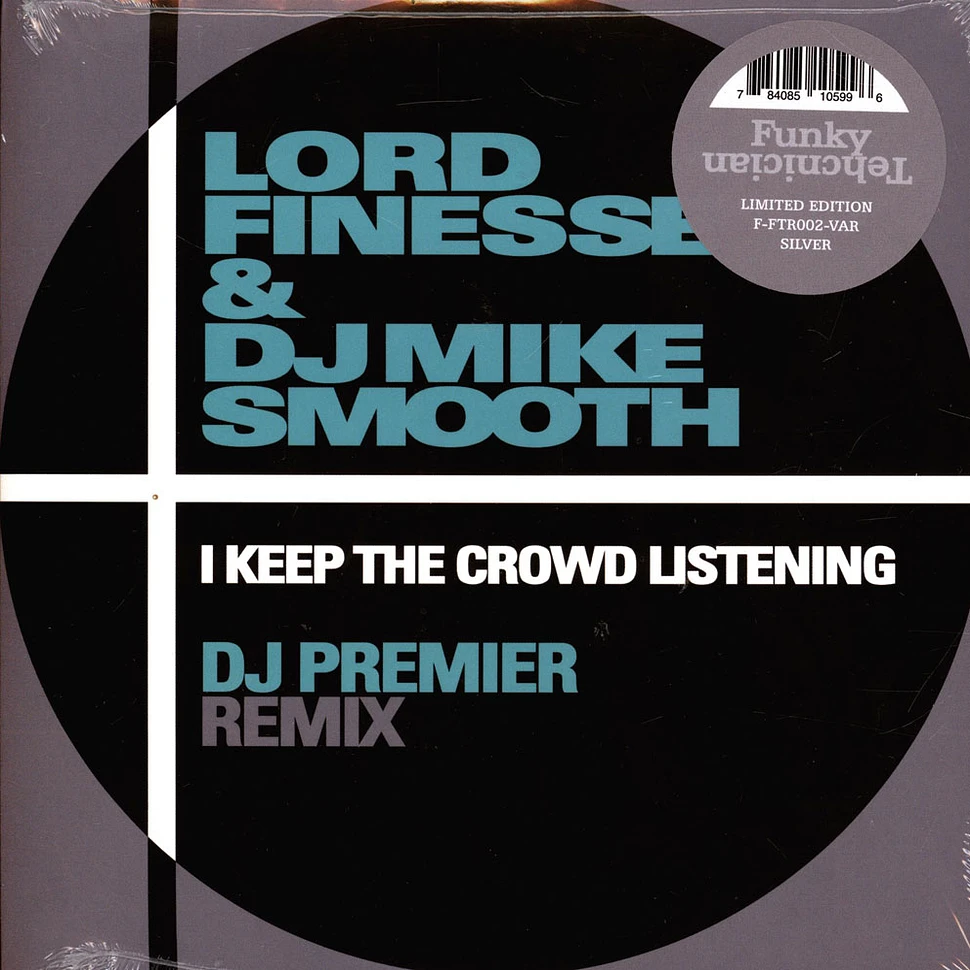 Lord Finesse - I Keep The Crowd Listening (DJ Premier Remix) HHV